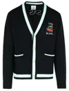 Casablanca Men's Casa Mountain Cardigan In Black