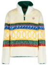 Casablanca High Neck Knit Sweater In Multicolor