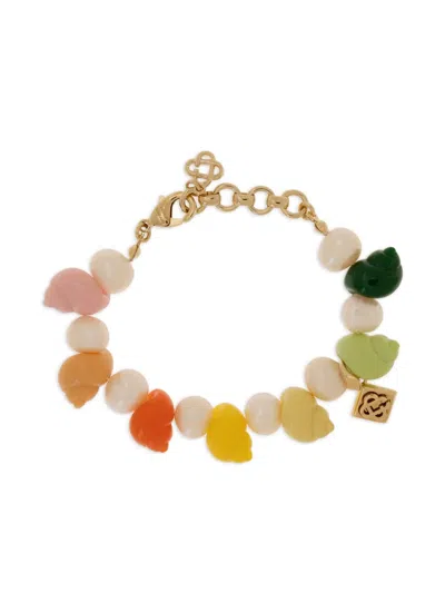 Casablanca Multicolor Bracelet In Gold/ Gradient