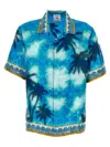Casablanca Short Sleeve Cuban Collar Shirt In Multicolor