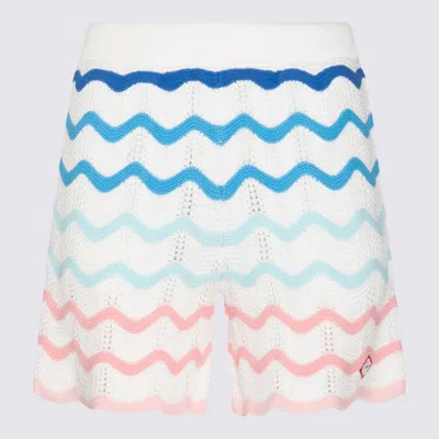 CASABLANCA MULTICOLOR COTTON SHORTS