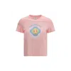Casablanca Airbrush Smiley Fitted Short-sleeve T-shirt