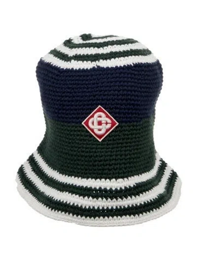 Pre-owned Casablanca Multicolor Crochet Hat W/tags In Green