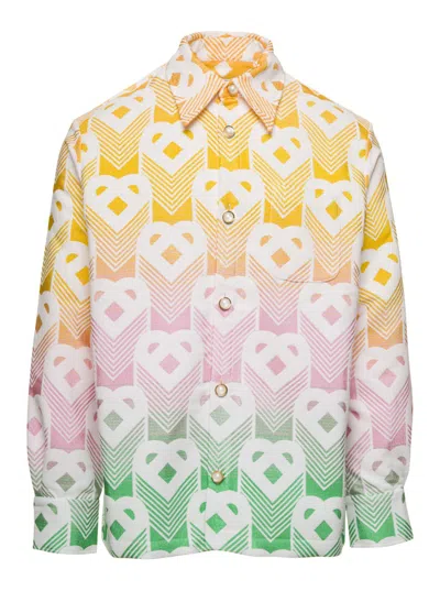 Casablanca Multicolor 'gradient Flying Heart' Jacket