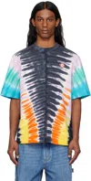 Casablanca Multicolor Gradient Tie Dye T-shirt In Multi