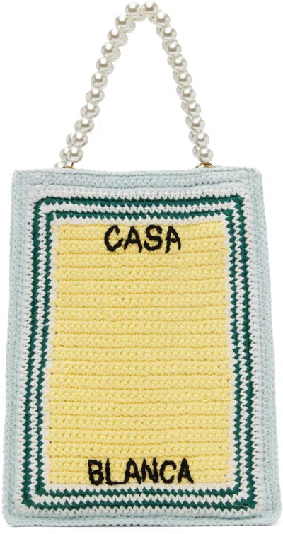 Casablanca Multicolor Mini Crochet Tote