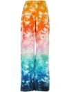 Casablanca Pants In Multicolor Silk In Multi
