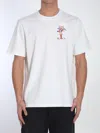 Casablanca La Flamme Du Sport Round-collar T-shirt