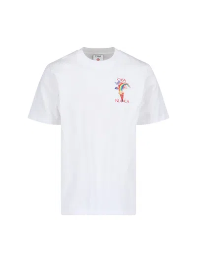 CASABLANCA 'NATURE TEACHER' T-SHIRT