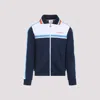 Casablanca Ribbed Collar Side Pockets Track Jacket In Multi