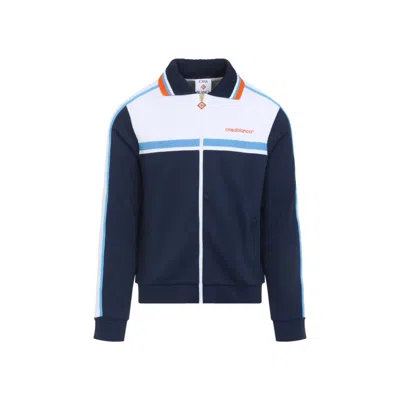 CASABLANCA NAVY BLUE TRACK JACKET