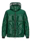 Casablanca Down-filled Relaxed Fit Puffer Jacket In Green