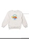 Casablanca Oasis Sweatshirt In White