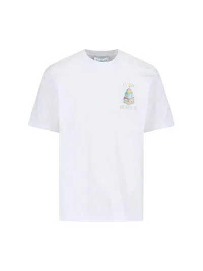 Casablanca 'objets En Vrac' T-shirt In White