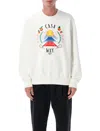 Casablanca Casa Way Mountain Embroidered Sweatshirt In White