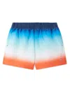 Casablanca Boys Gradient Swim Shorts In Blue