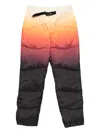 Casablanca Ombré-print Padded Trousers In Multi