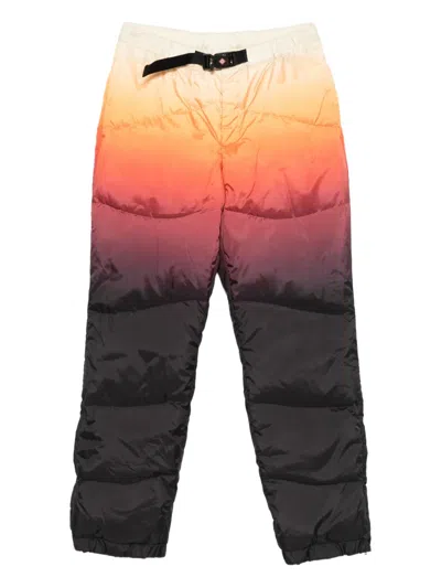 Casablanca Ombré-print Padded Trousers In Multi