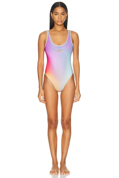 Casablanca One Piece Swimsuit In Multi