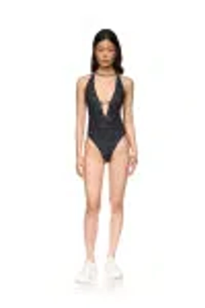 Casablanca One Piece Swimsuit In Black