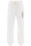 CASABLANCA ORGANIC COTTON FRENCH TERRY JOGGERS WITH CASA WAY EMBROIDERY