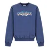 Casablanca Logo-print Sweatshirt In Blue