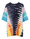 Casablanca Multicolor Gradient Tie Dye T-shirt In Multi