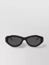Casablanca Oval Sunglasses With Monogram Plaque