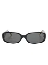 Casablanca Oval-frame Sunglasses