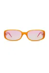 Casablanca Oval Stripe Sunglasses