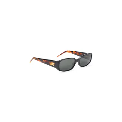 Casablanca Oval Stripe Sunglasses