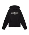 Casablanca Mens Oversized Panel Logo Jersey Hoodie Black In Black