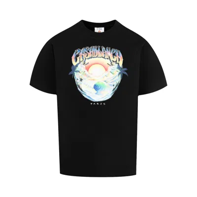 Pre-owned Casablanca Oversized T-shirt 'black' | Men's Size Xl