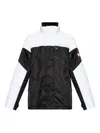 Casablanca Color-block Long Sleeve Casual Jacket In Black