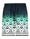 Casablanca Drawstring Shorts In Green