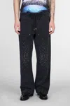 Casablanca La Premonition Hotfix Printed Workwear Jogger In Black