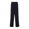 Casablanca Tailored Trousers With Front Pleats In Blue