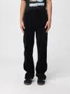 Casablanca Black Velour Track Pants In Black