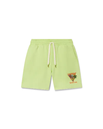 Casablanca Paris Afro Cubism Tennis Club Sweatshorts In Multi