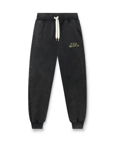 Casablanca Paris Ange De Jour Sweatpants In Black