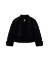 Casablanca Paris Astrakhan Short Suit Jacket In Black