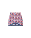 Casablanca Paris Aviation Houndstooth Curved Hem Mini Skirt In Multi