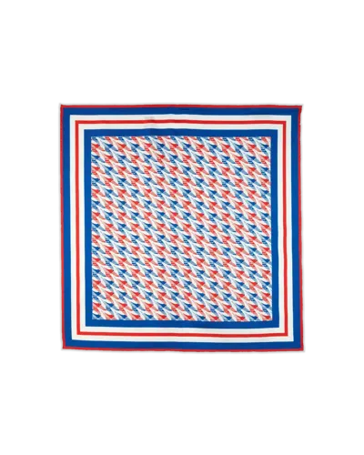 Casablanca Paris Aviation Medium Silk Scarf By  In Multi