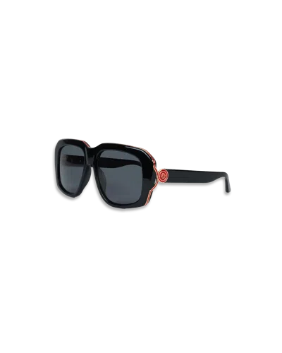 Casablanca Paris Black & Red The Casino Sunglasses By  In Multi