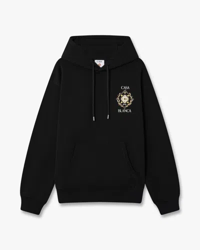 Casablanca Paris Black Championship Hooded Sweatshirt