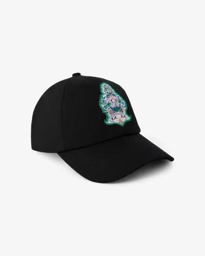 Casablanca Paris Black Hotel Emblem Cap By