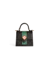 Casablanca Paris Black Laurel Micro Jeanne Bag By  In Multi