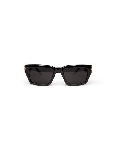 Casablanca Paris Black The Classic Metope Sunglasses By  In Multi