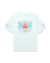 Casablanca Paris Blades Oversized Short Sleeve T-shirt In Red In Red