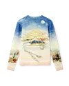 Casablanca Paris Casa Cafe Knit Sweater In Multi